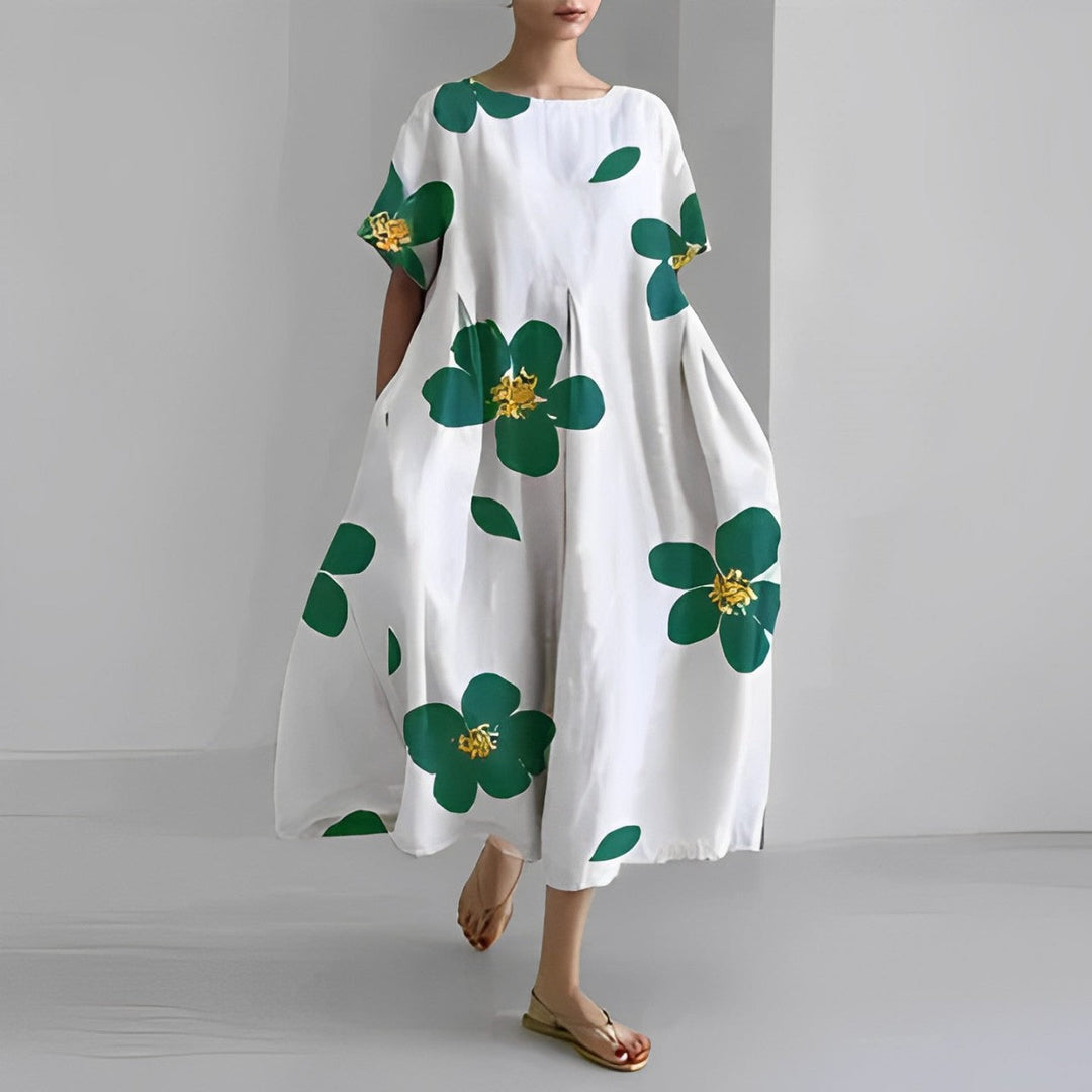 Chenoa - Damenblumenkleid, Komfortabel & Sommerlich