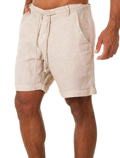 Moritz - Shorts aus Leinen für den lässigen Sommerlook der Männer.