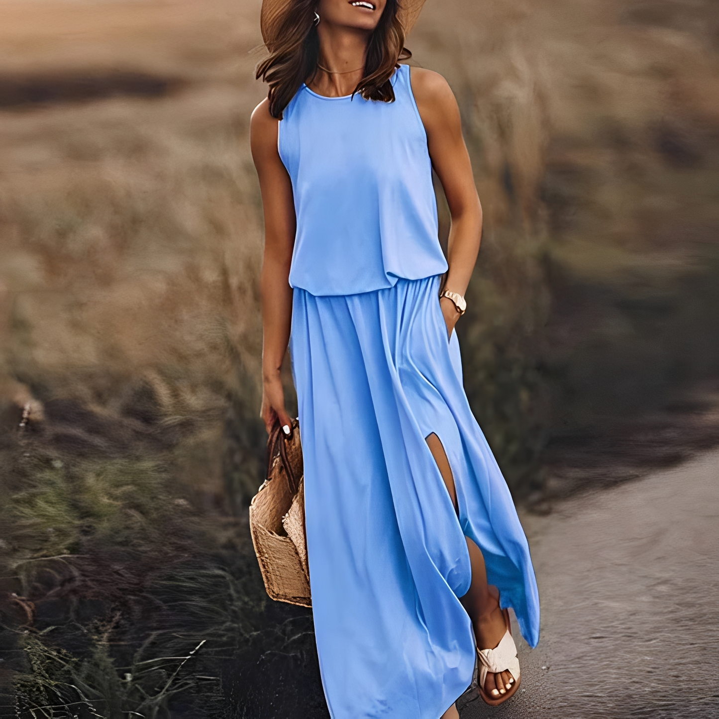 Lorgina - Trendiges Sommerkleid für Frauen