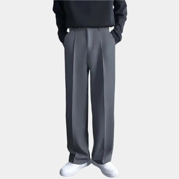 Emil – Herrenhose mit weitem Schnitt und Falten