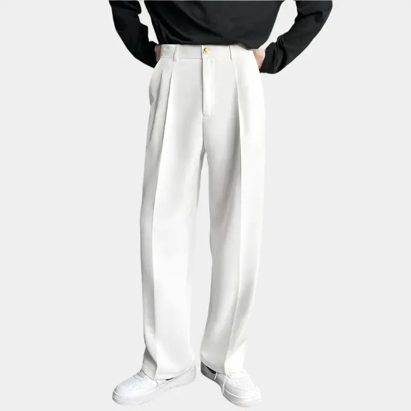 Emil – Herrenhose mit weitem Schnitt und Falten