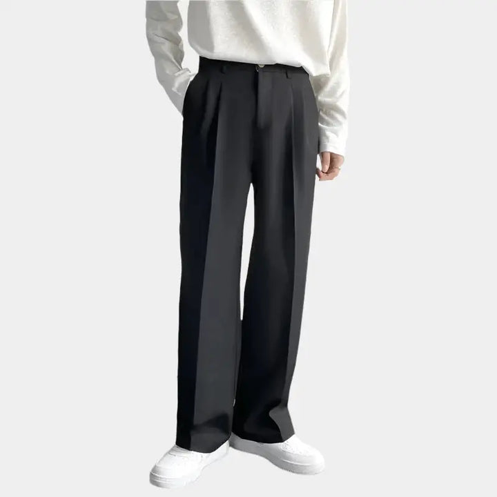 Emil – Herrenhose mit weitem Schnitt und Falten