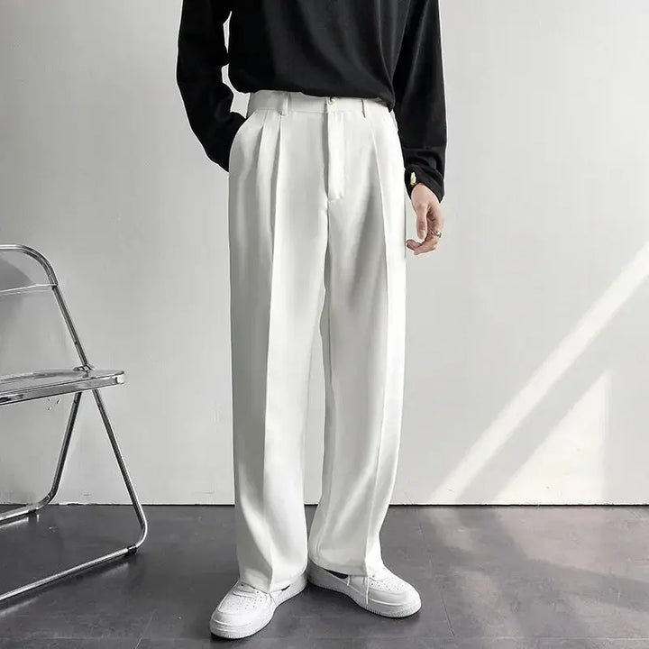 Emil – Herrenhose mit weitem Schnitt und Falten