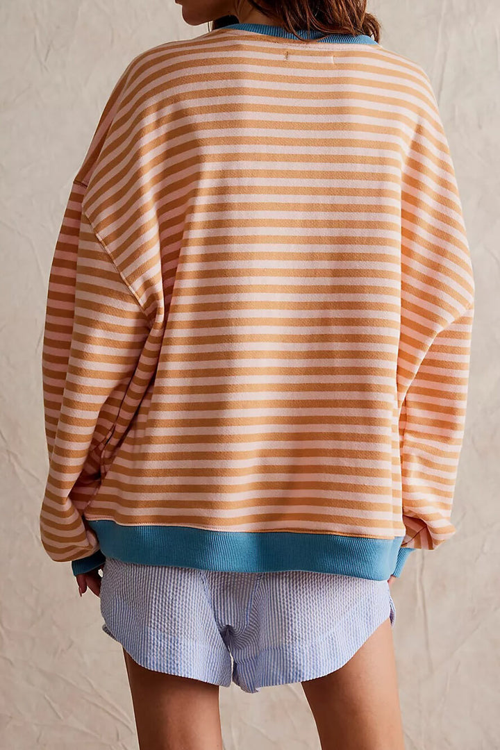 Monika – Gestreifter Frauenpullover