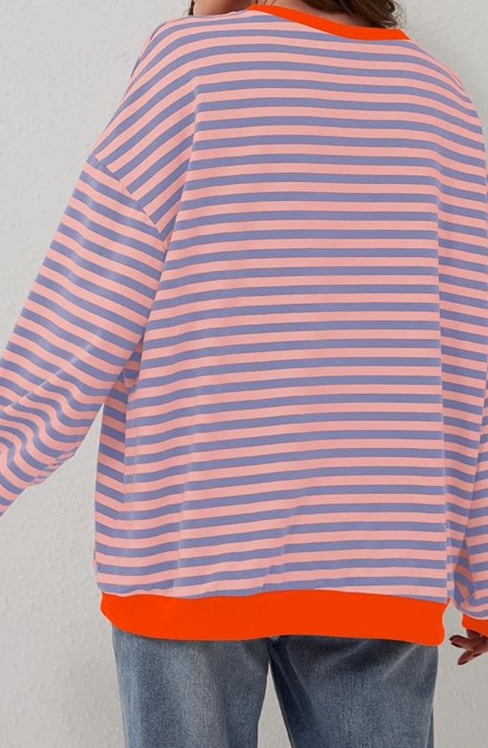 Monika – Gestreifter Frauenpullover