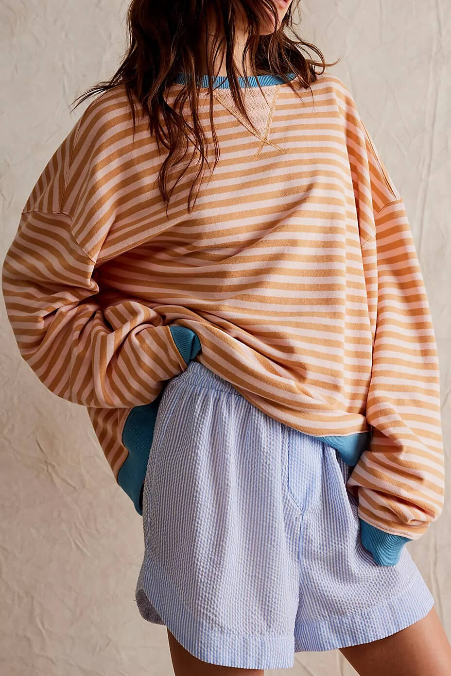 Monika – Gestreifter Frauenpullover