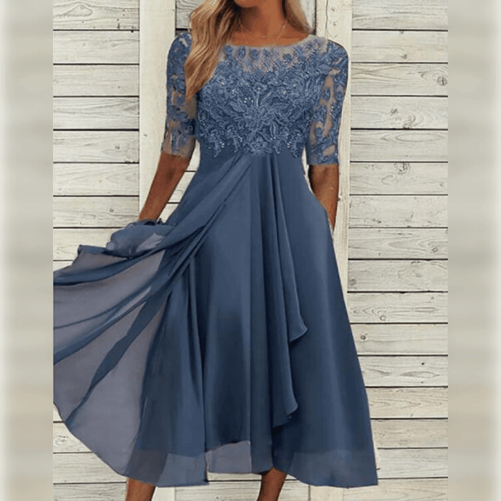 Shiela - Umarmen Sie den Sommer stilvoll mit diesem Midikleid