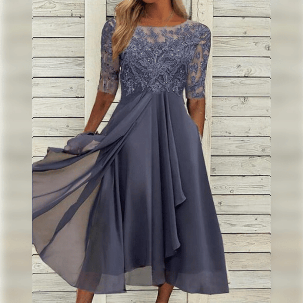 Shiela - Umarmen Sie den Sommer stilvoll mit diesem Midikleid