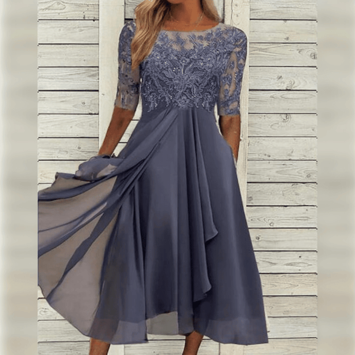 Shiela - Umarmen Sie den Sommer stilvoll mit diesem Midikleid