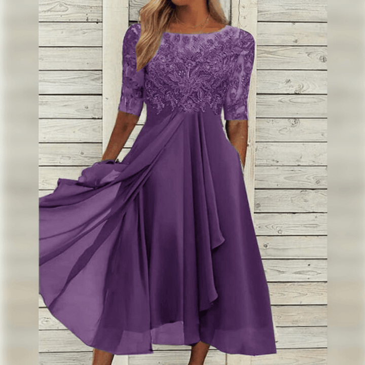Shiela - Umarmen Sie den Sommer stilvoll mit diesem Midikleid