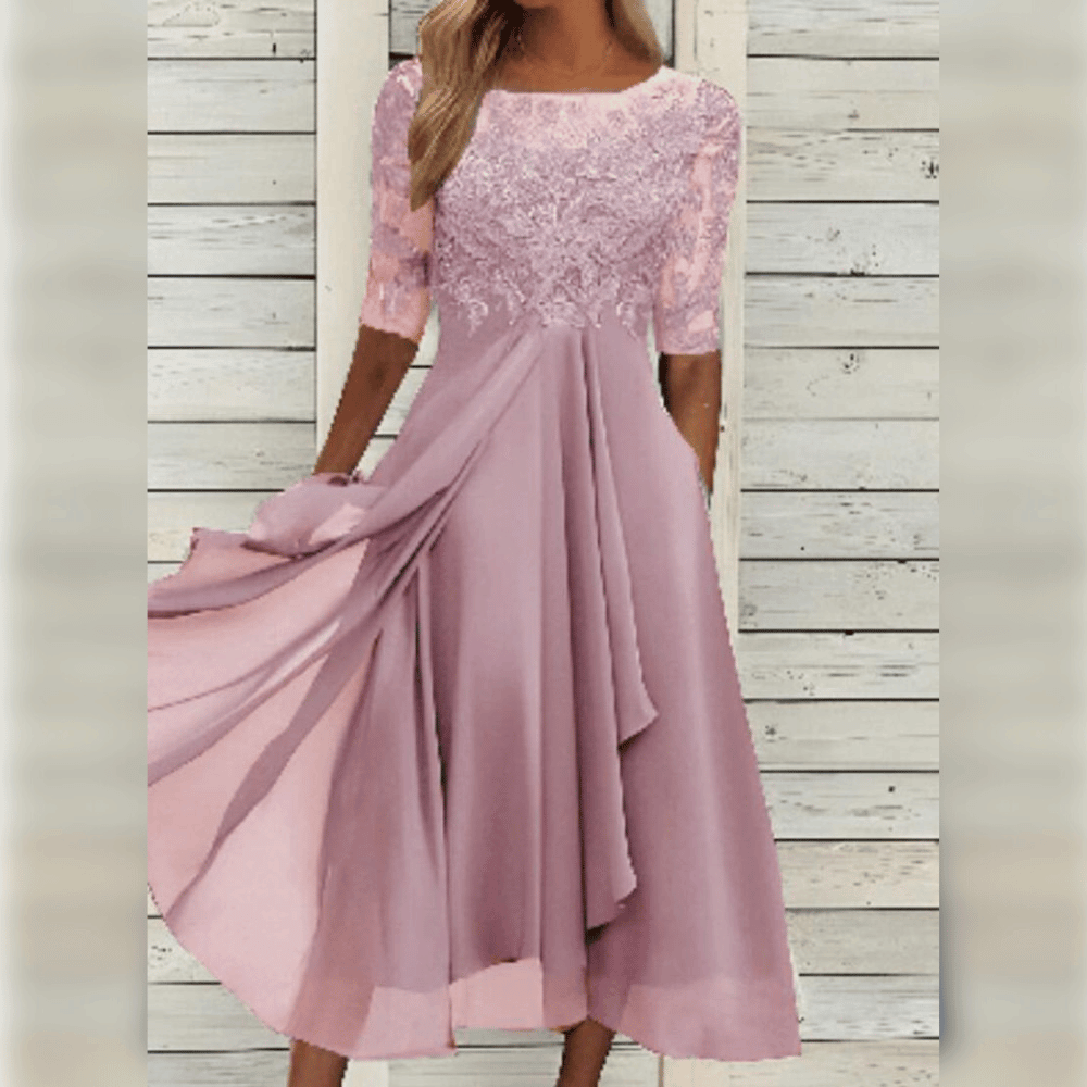 Shiela - Umarmen Sie den Sommer stilvoll mit diesem Midikleid