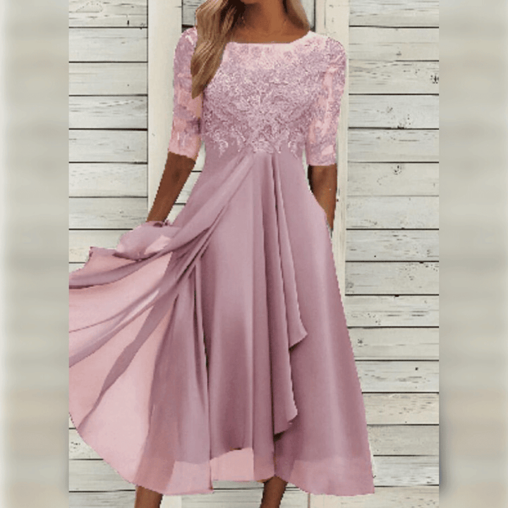 Shiela - Umarmen Sie den Sommer stilvoll mit diesem Midikleid
