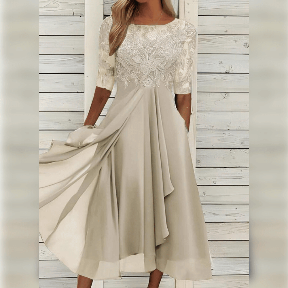 Shiela - Umarmen Sie den Sommer stilvoll mit diesem Midikleid