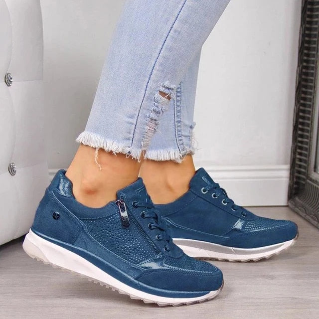 Pipyr - Orthopädische Damen-Sneaker mit Reißverschluss