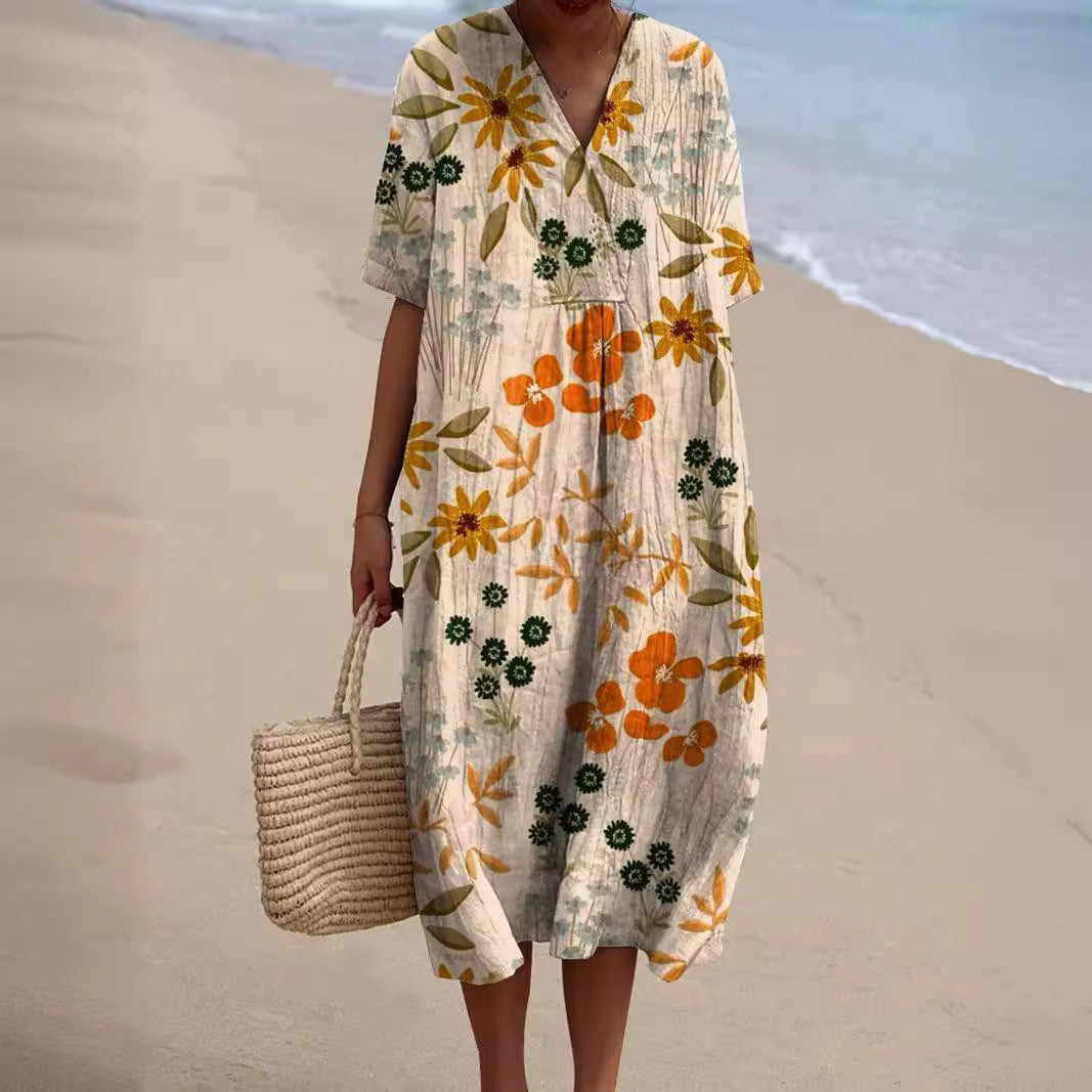 Conny - Kleid mit Blumendesign