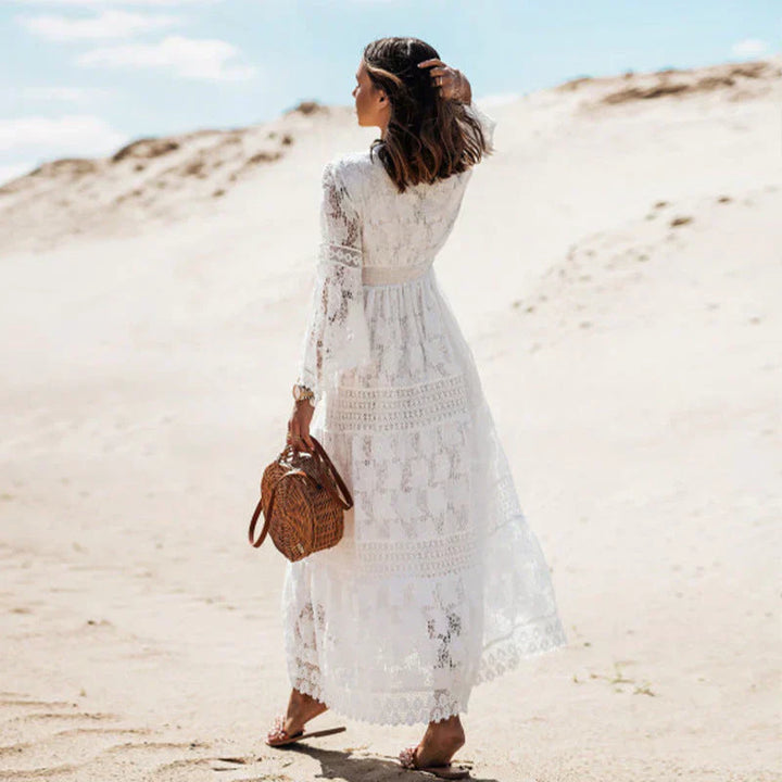 Arya - Langes Boho-Kleid, Herbst & Frühling