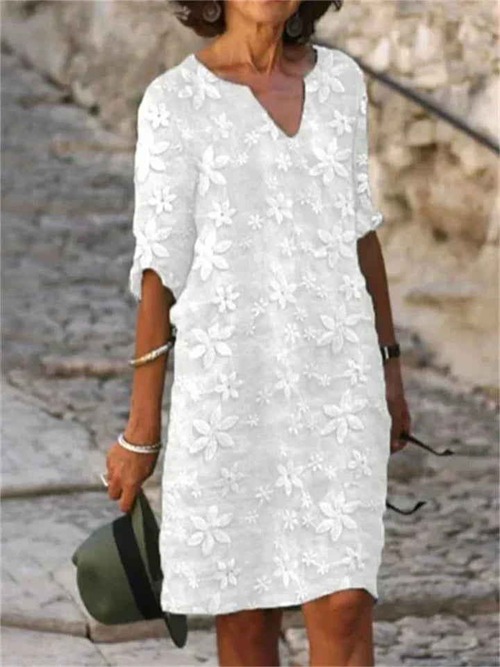 Malou – Leichtes Blumenkleid für Sonnentage