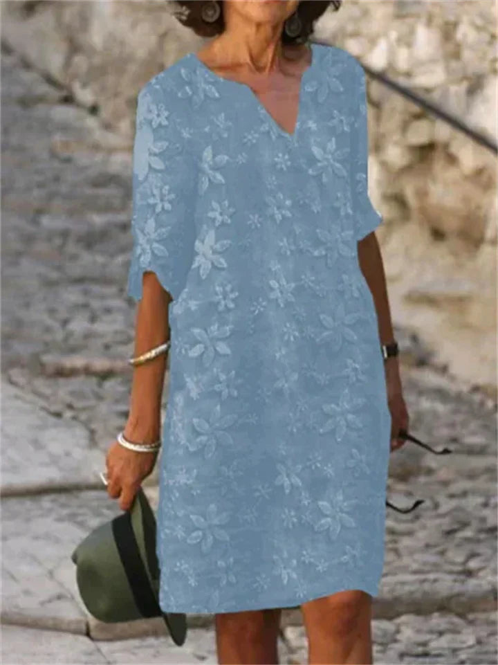 Malou – Leichtes Blumenkleid für Sonnentage