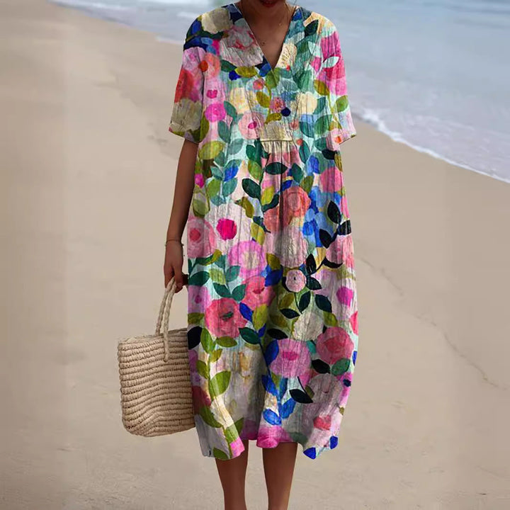 Conny - Kleid mit Blumendesign