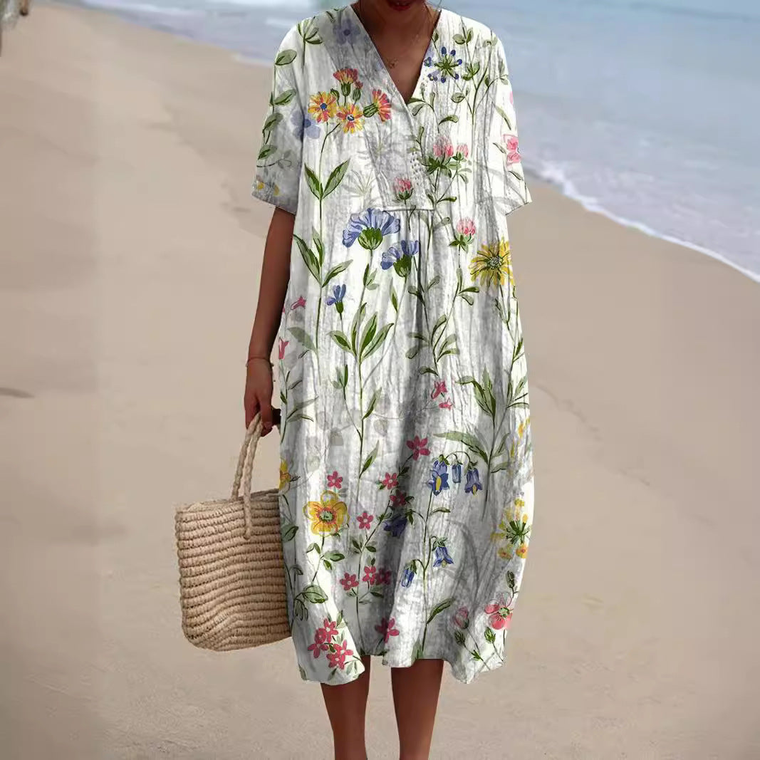 Conny - Kleid mit Blumendesign