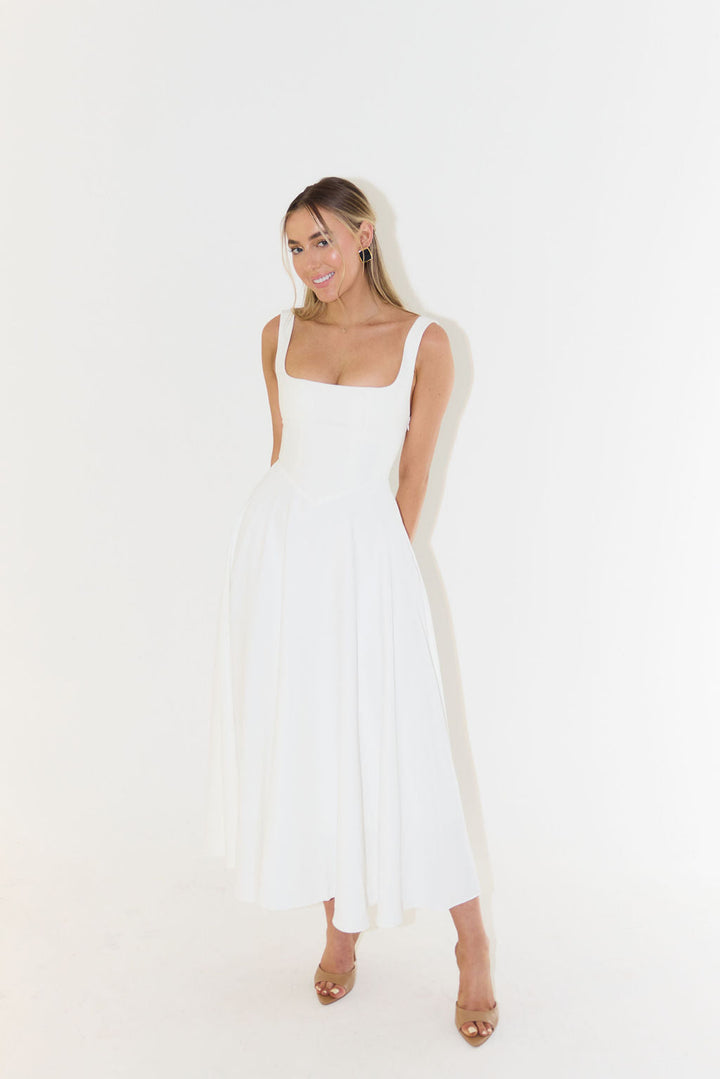Melisandre - Damen Midi-Kleid, Elegant & Vielseitig