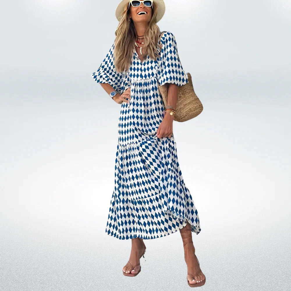 Sophia - Elegantes und bequemes Damen-Freizeitkleid