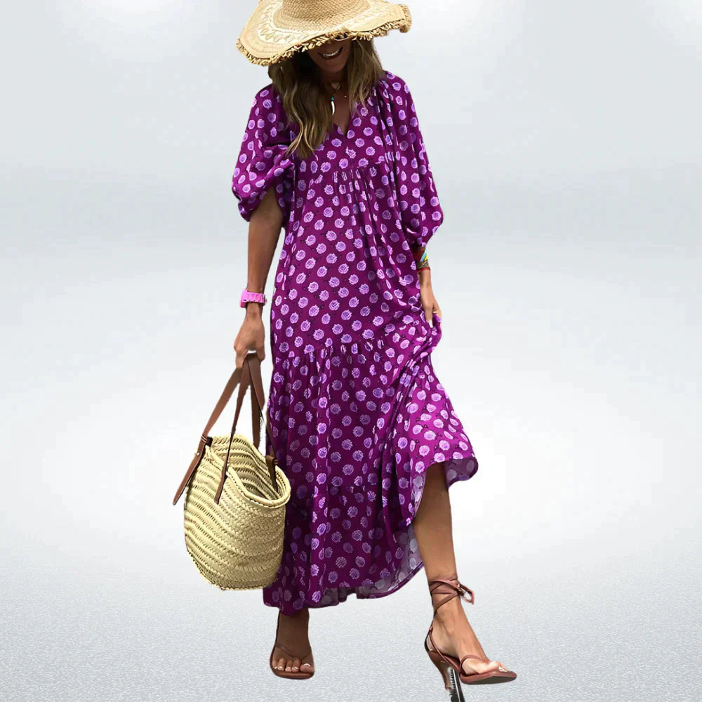 Sophia - Elegantes und bequemes Damen-Freizeitkleid