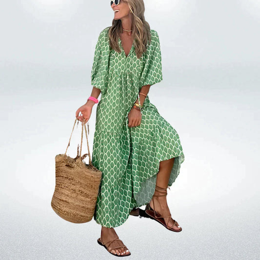 Sophia - Elegantes und bequemes Damen-Freizeitkleid