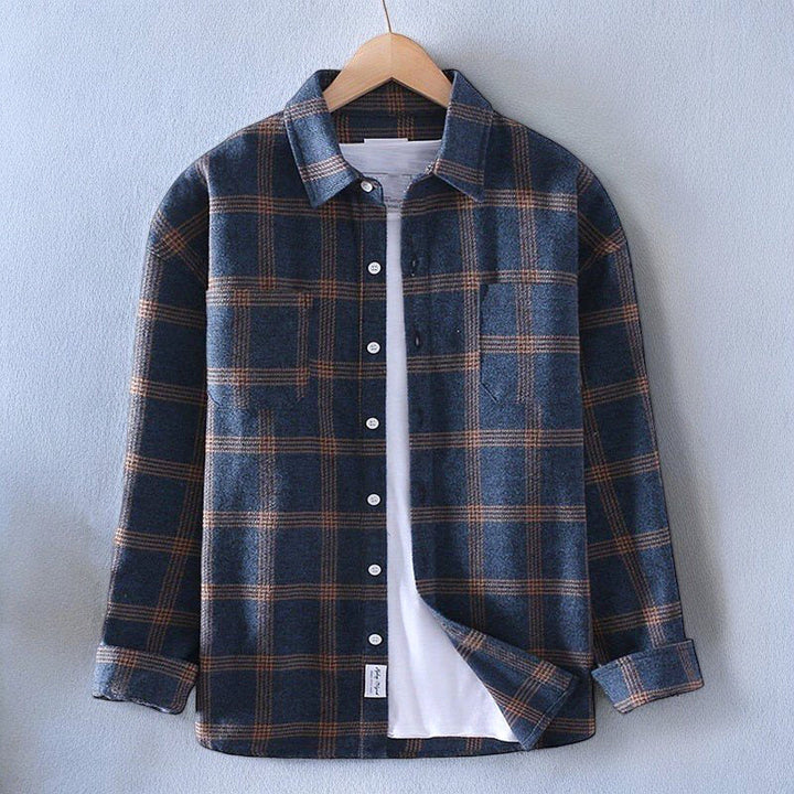 Brent - Kariertes Button-Down-Hemd für den ganzen Tag