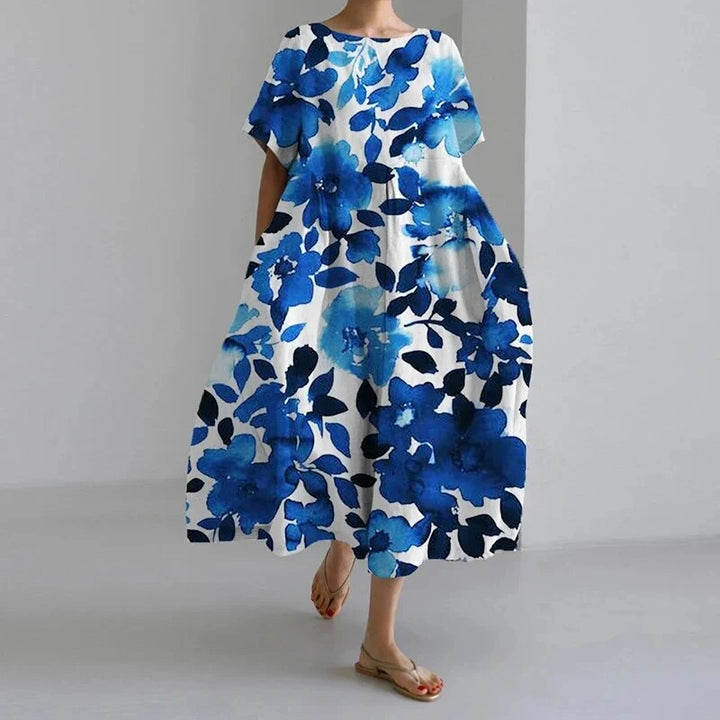 Chenoa - Damenblumenkleid, Komfortabel & Sommerlich