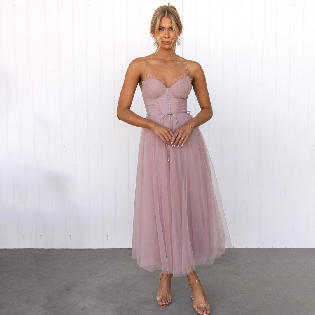 Franca – Raffiniertes Midi-Kleid mit klassischem Schnitt