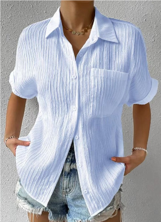 Sheena – Legere Button-Down-Bluse mit Chic