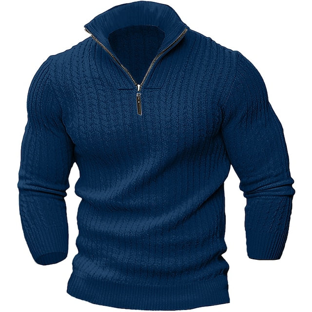 Sanji - Schicker Herren Zipper-Pullover