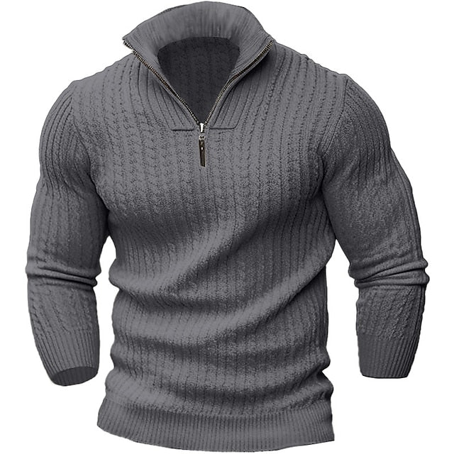 Sanji - Schicker Herren Zipper-Pullover
