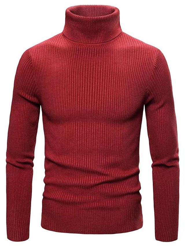 Tom Polo – moderner Männer-Wollpullover