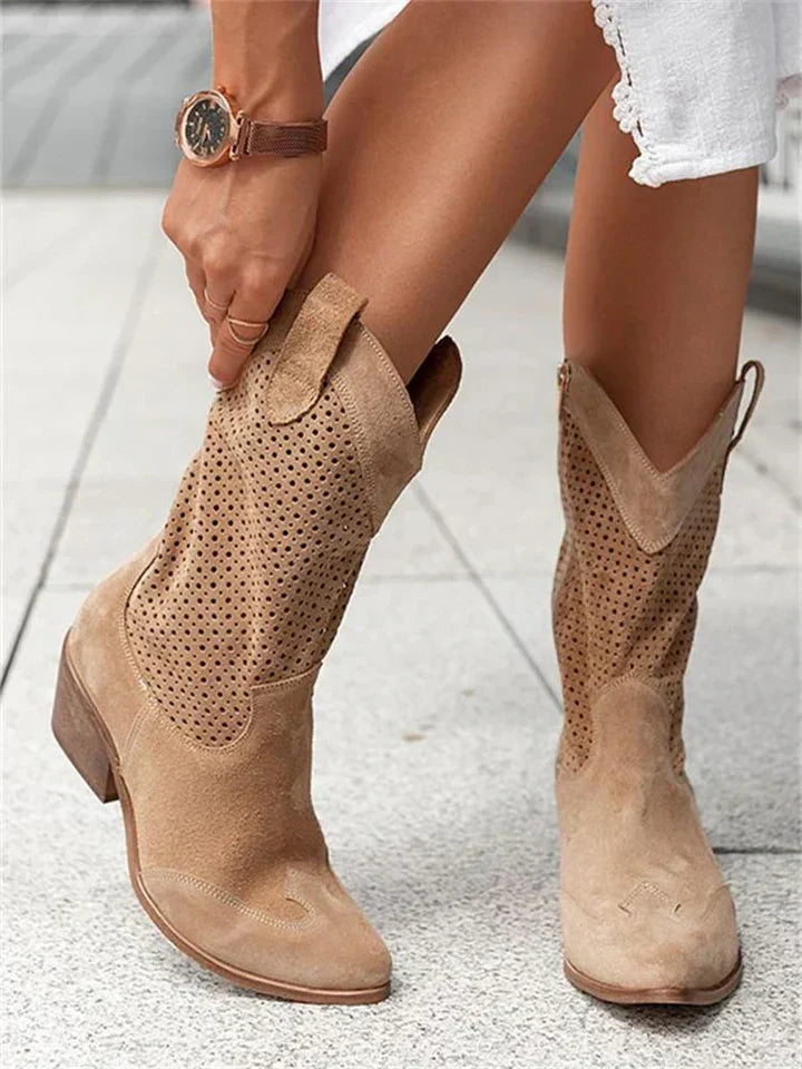Ashley - Elegante Western-Stiefeletten