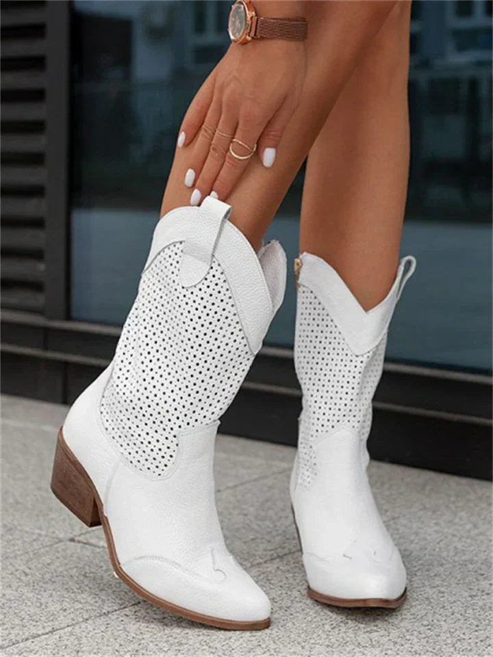 Ashley - Elegante Western-Stiefeletten