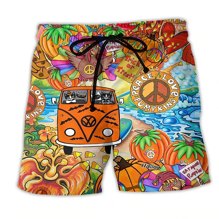 Axel – Sommer Shorts mit Graffiti-Stil