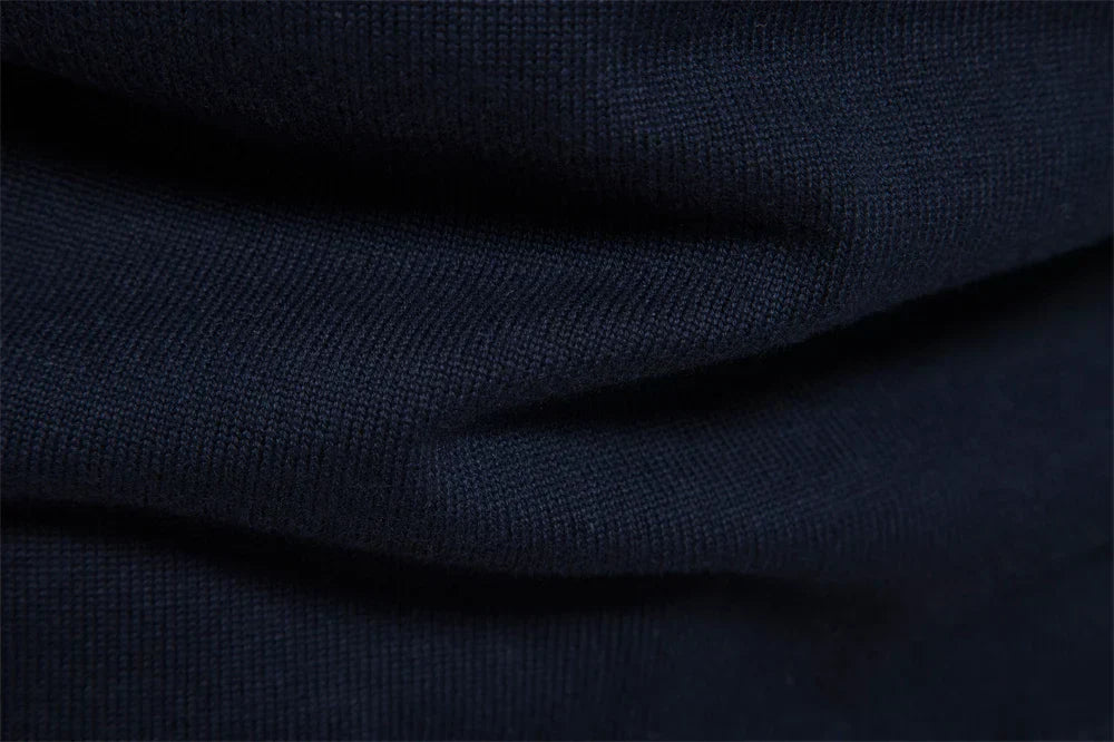 Rook - Herrenpullover mit Viertelreißverschluss