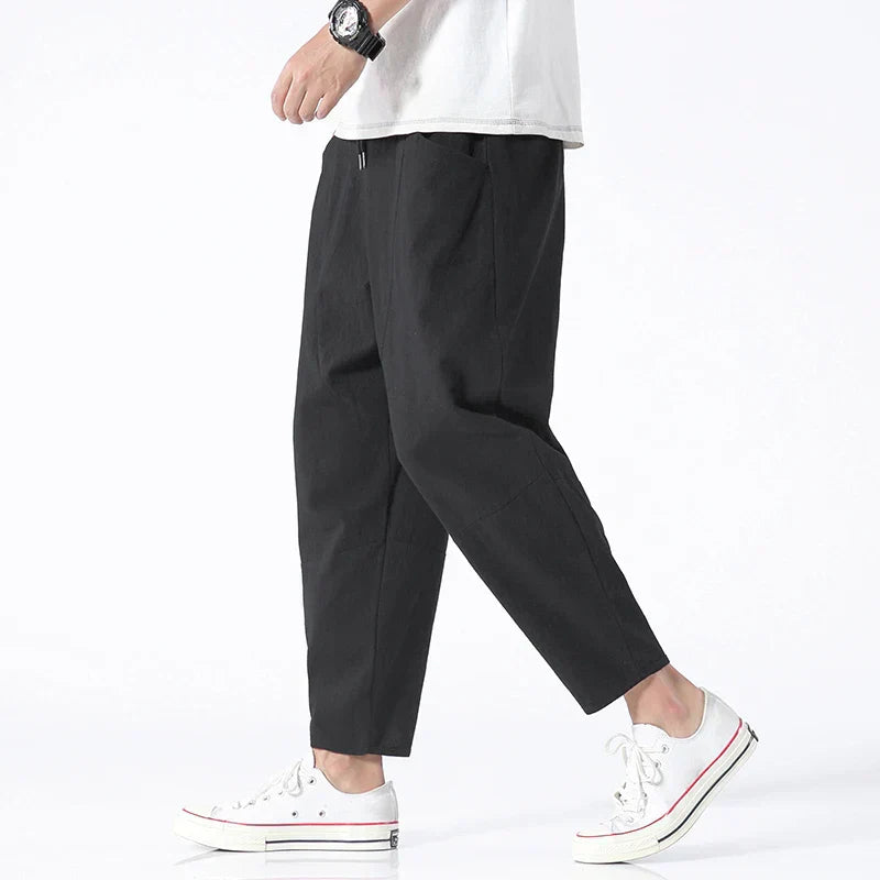 Daveric - Leichte Leinen-Shorts für Herren