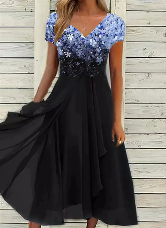 Kassidy - Einfaches Sommerkleid aus Chiffon