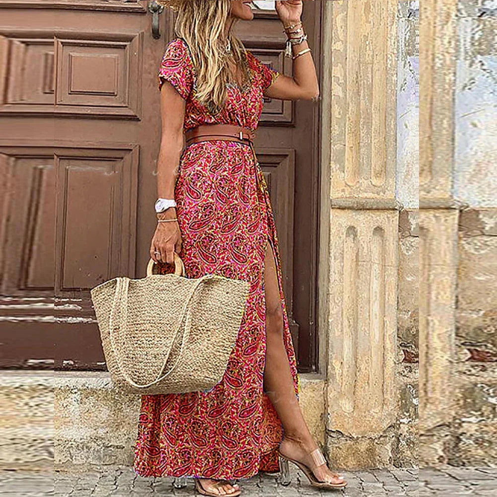 Wengel – Boho Maxi Kleid im Freigeist-Stil