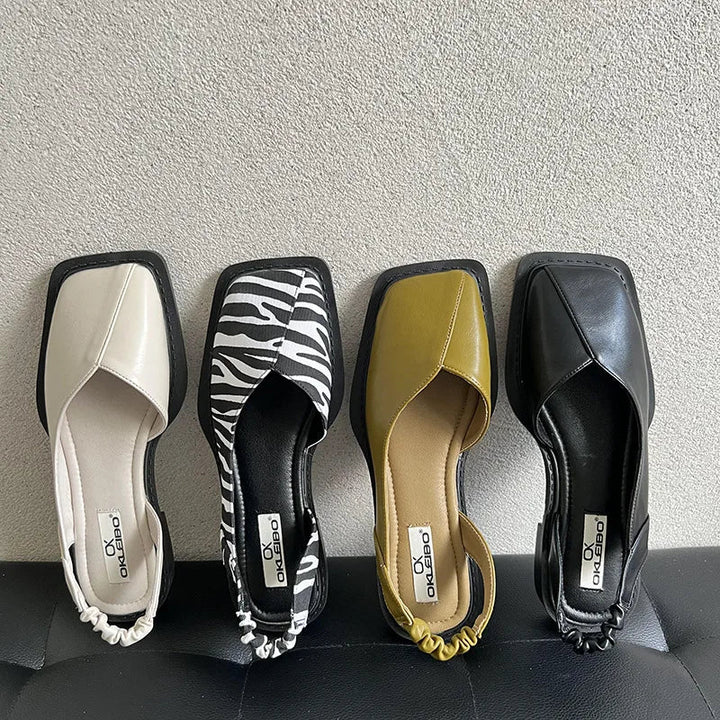 Camille - Slingback-Sandalen Stadtstil