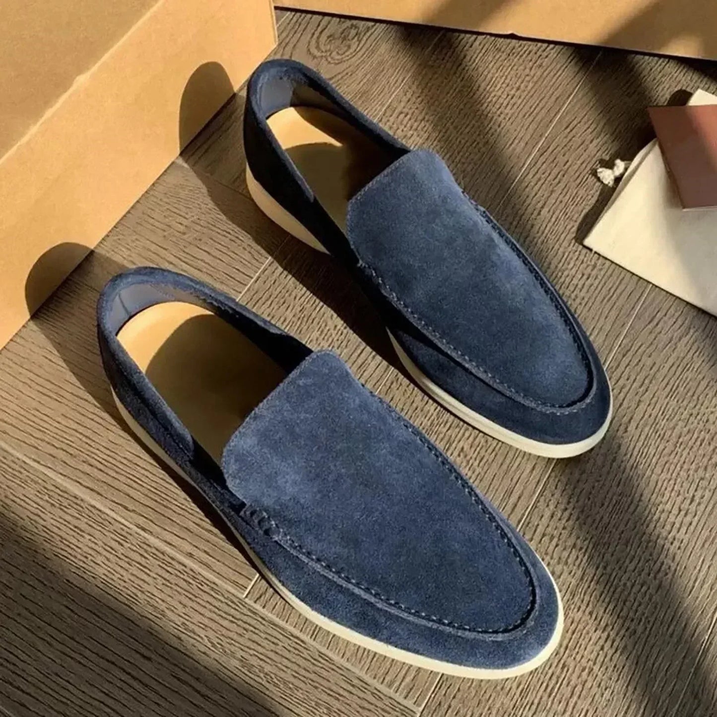 Ryan – Klassische Slip-On Mokassins