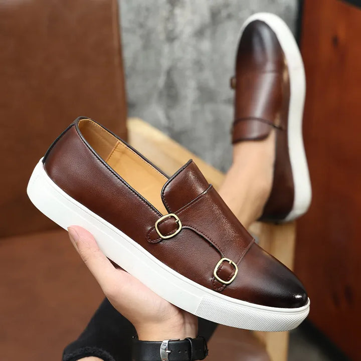 Jerald - Casual Leder Stil Herren Loafers