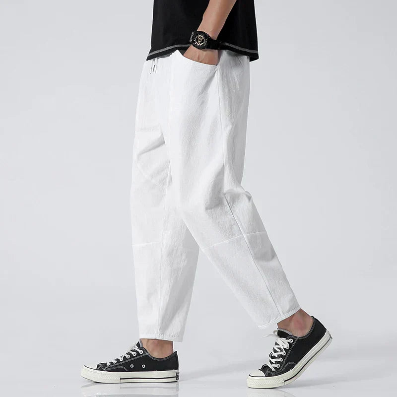 Daveric - Leichte Leinen-Shorts für Herren