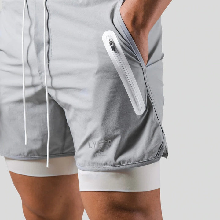 Keir - Herren Sporthose Mit Eingebauten Kompressionsshorts