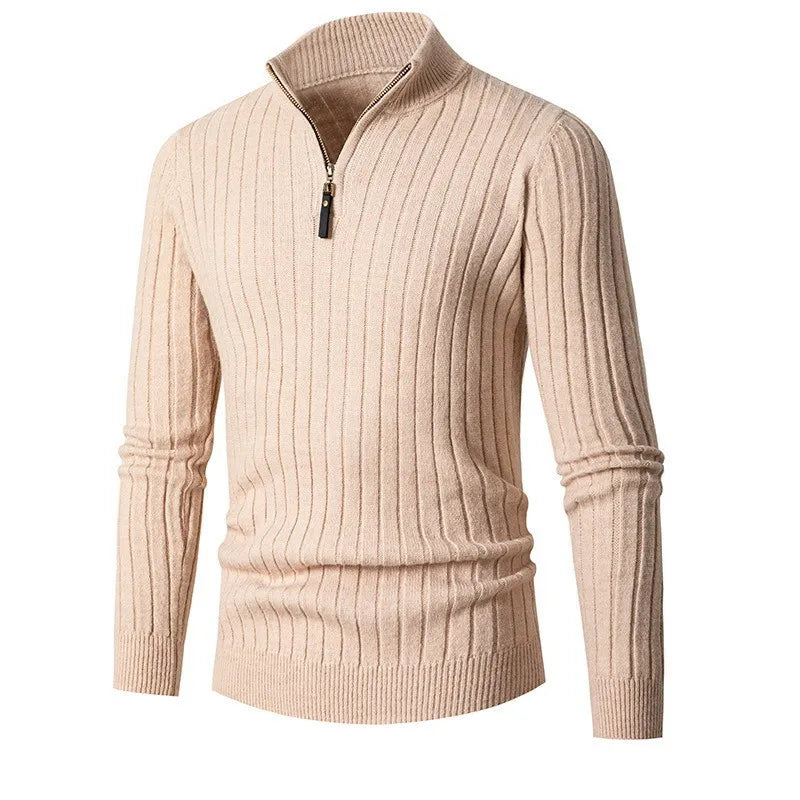 Hugo - Pullover mit halbem Zipper