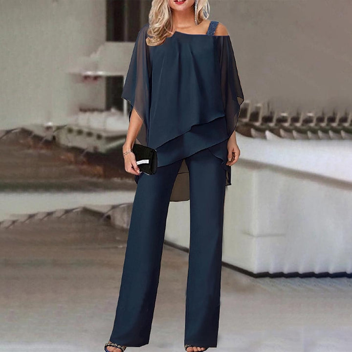 Mia - Zweiteiliges Set mit Schulterfreies Design und Zeitlosem Stil