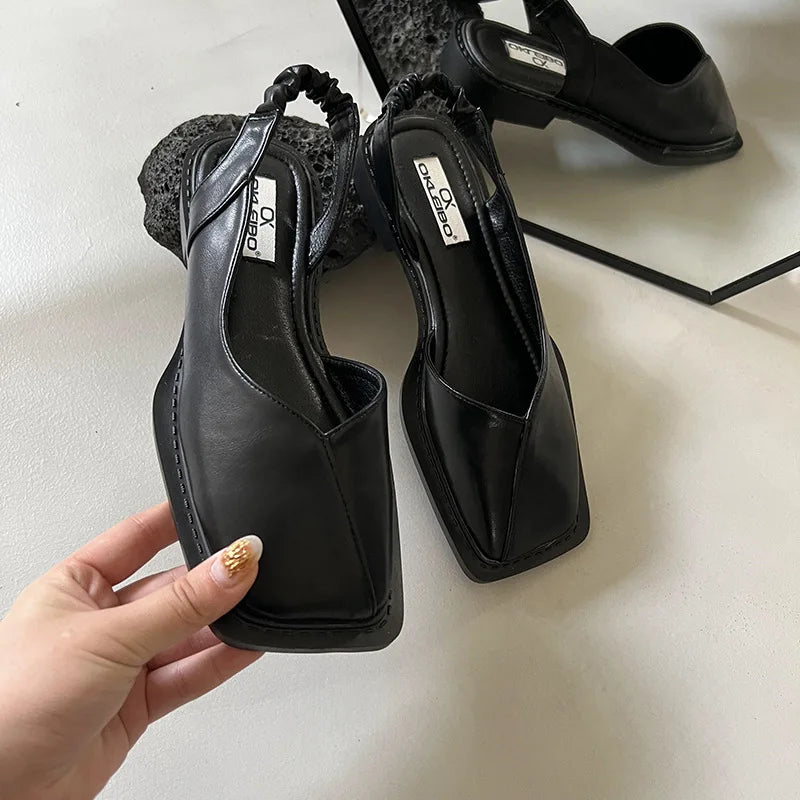 Camille - Slingback-Sandalen Stadtstil